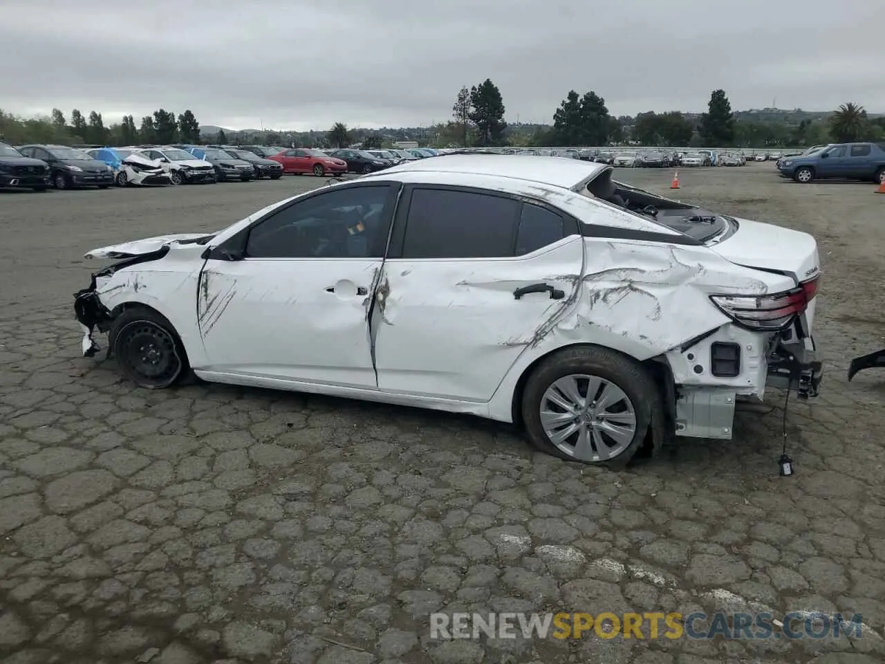 2 Photograph of a damaged car 3N1AB8BV0RY309785 NISSAN SENTRA 2024