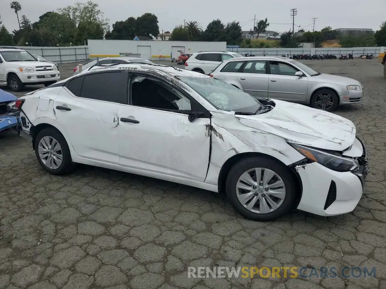 4 Photograph of a damaged car 3N1AB8BV0RY309785 NISSAN SENTRA 2024