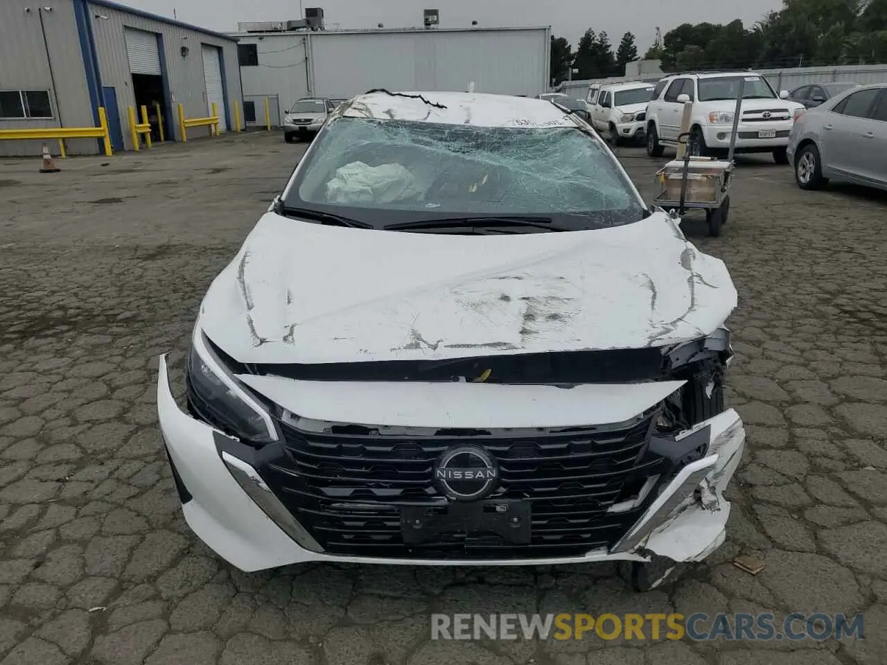 5 Photograph of a damaged car 3N1AB8BV0RY309785 NISSAN SENTRA 2024