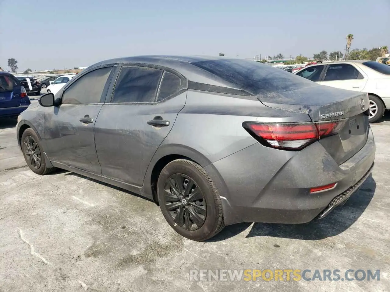 2 Photograph of a damaged car 3N1AB8BV0RY313609 NISSAN SENTRA 2024