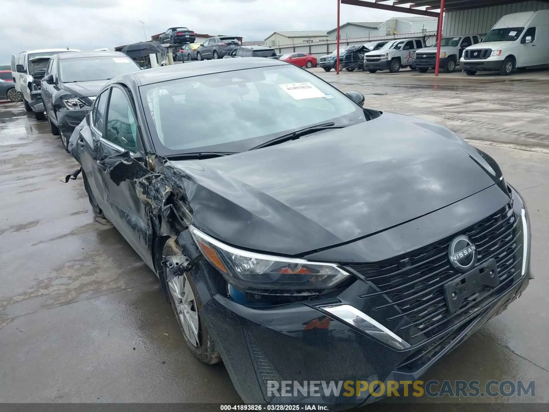 1 Photograph of a damaged car 3N1AB8BV0RY331852 NISSAN SENTRA 2024