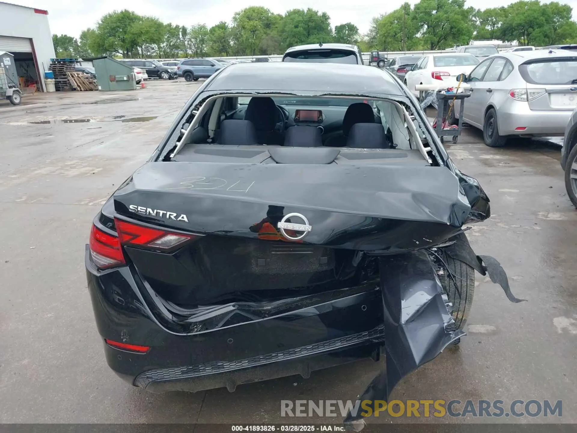 16 Photograph of a damaged car 3N1AB8BV0RY331852 NISSAN SENTRA 2024