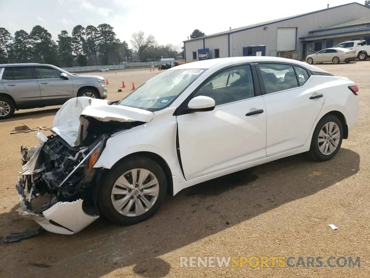 1 Photograph of a damaged car 3N1AB8BV1RY239469 NISSAN SENTRA 2024