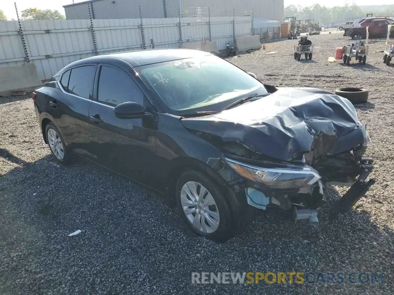 4 Photograph of a damaged car 3N1AB8BV1RY242923 NISSAN SENTRA 2024