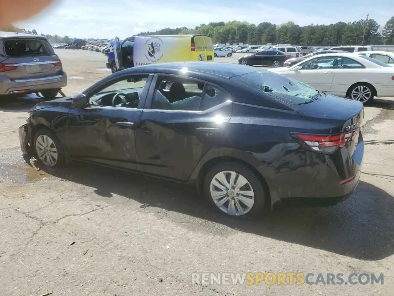 2 Photograph of a damaged car 3N1AB8BV1RY279812 NISSAN SENTRA 2024