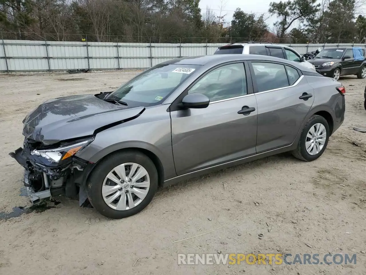 1 Photograph of a damaged car 3N1AB8BV1RY290163 NISSAN SENTRA 2024