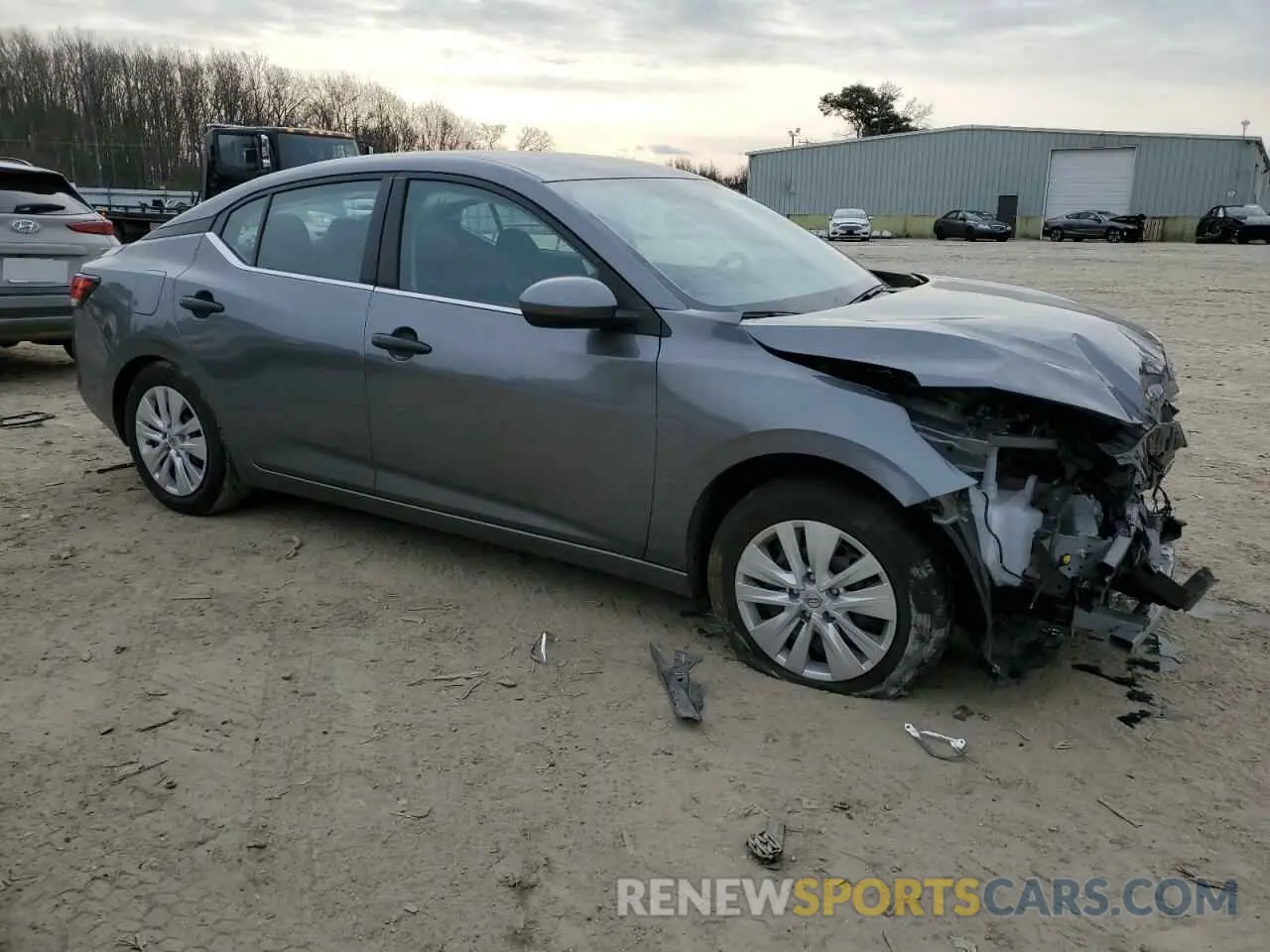 4 Photograph of a damaged car 3N1AB8BV1RY290163 NISSAN SENTRA 2024