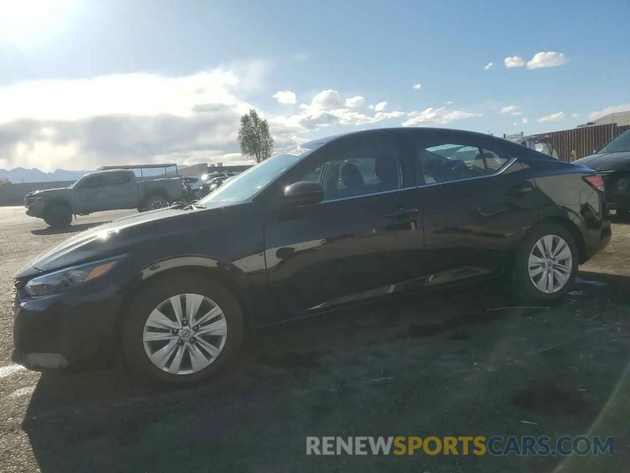 1 Photograph of a damaged car 3N1AB8BV1RY365797 NISSAN SENTRA 2024