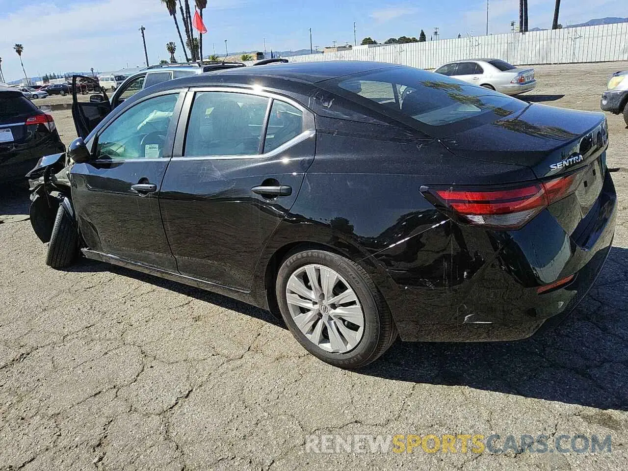 2 Photograph of a damaged car 3N1AB8BV1RY376721 NISSAN SENTRA 2024