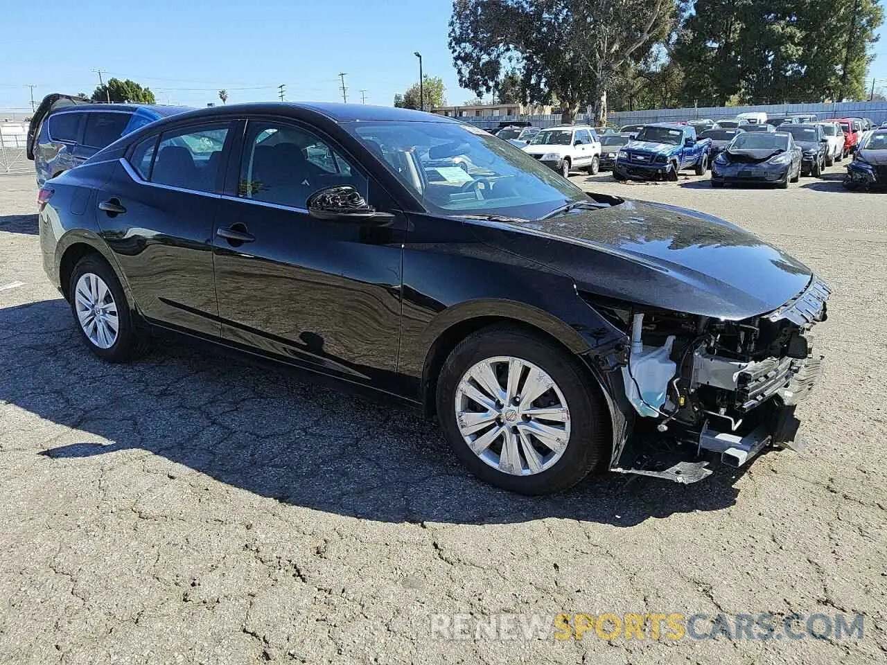 4 Photograph of a damaged car 3N1AB8BV1RY376721 NISSAN SENTRA 2024