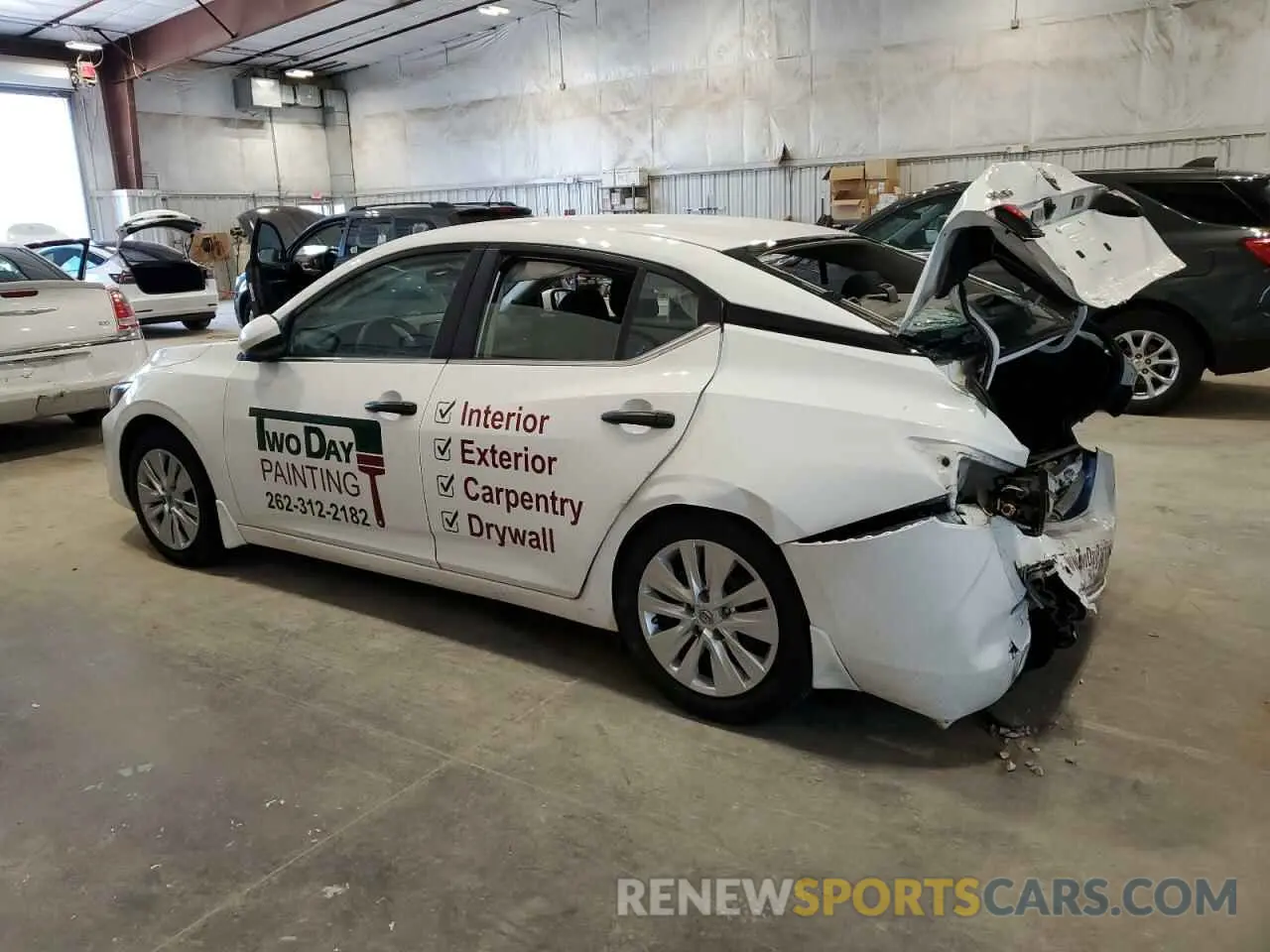 2 Photograph of a damaged car 3N1AB8BV2RY202270 NISSAN SENTRA 2024