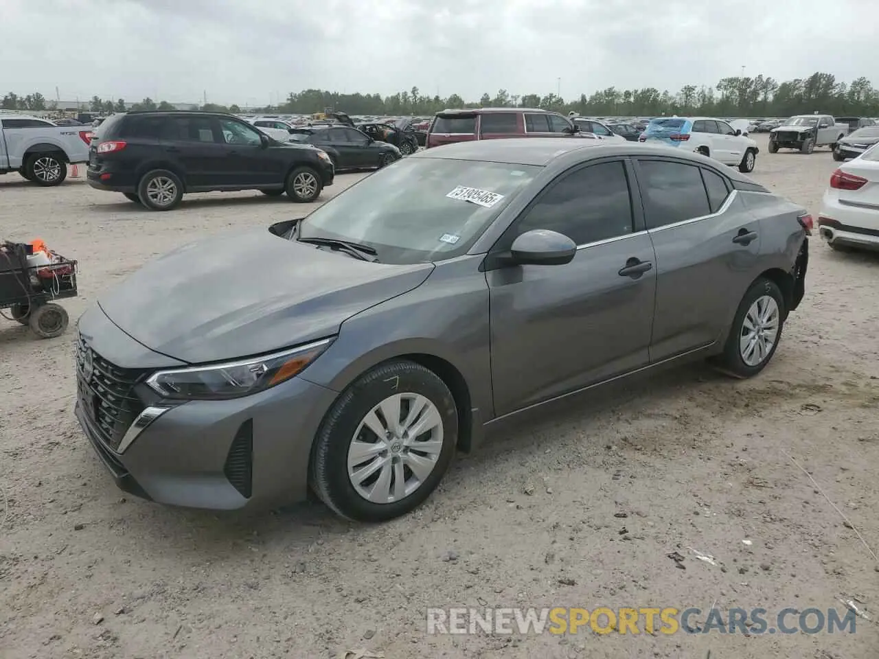 1 Photograph of a damaged car 3N1AB8BV2RY206965 NISSAN SENTRA 2024
