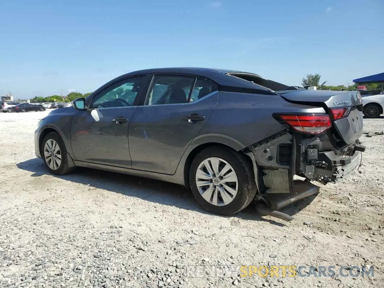 2 Photograph of a damaged car 3N1AB8BV2RY214869 NISSAN SENTRA 2024