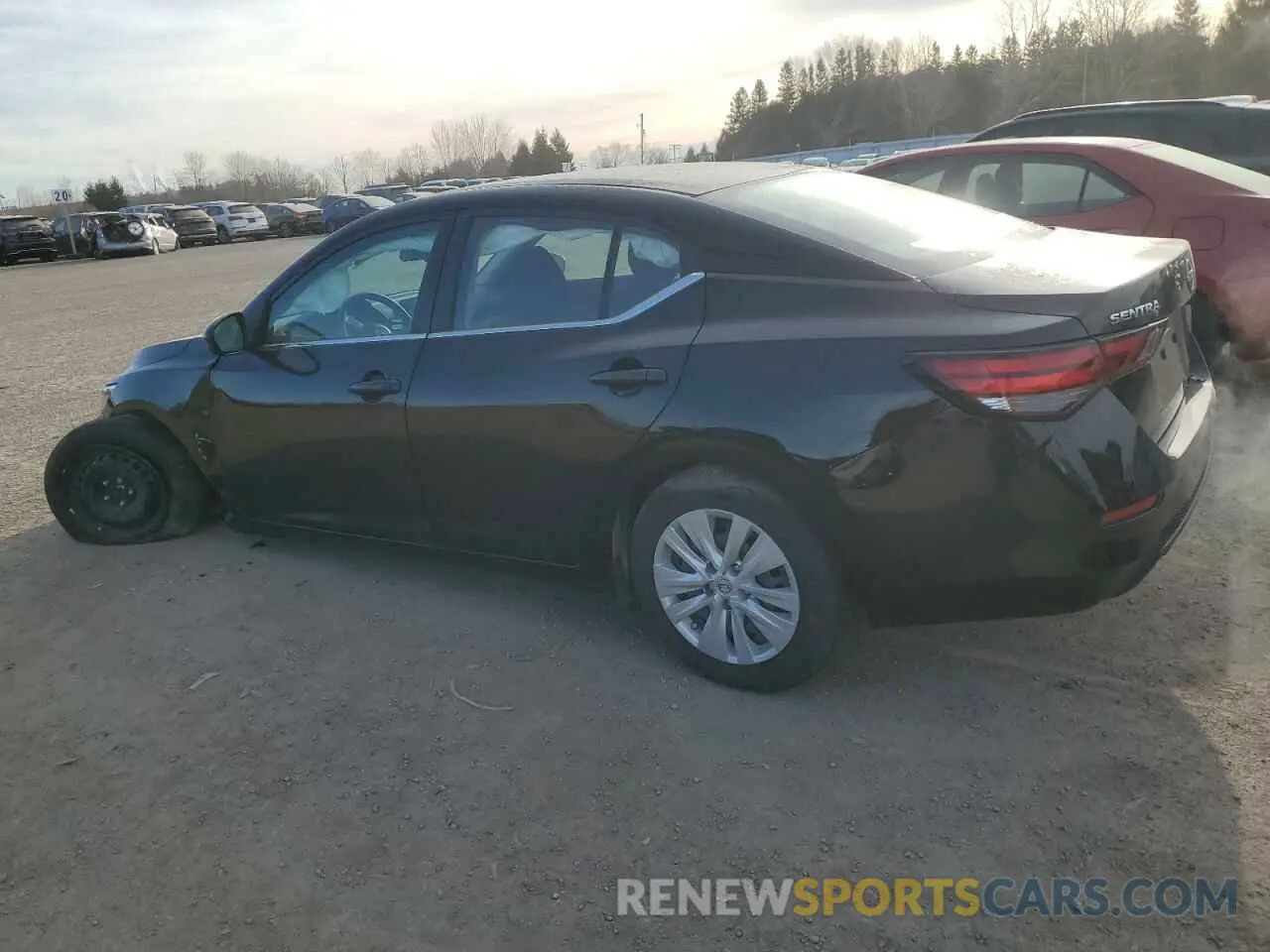 2 Photograph of a damaged car 3N1AB8BV2RY217836 NISSAN SENTRA 2024