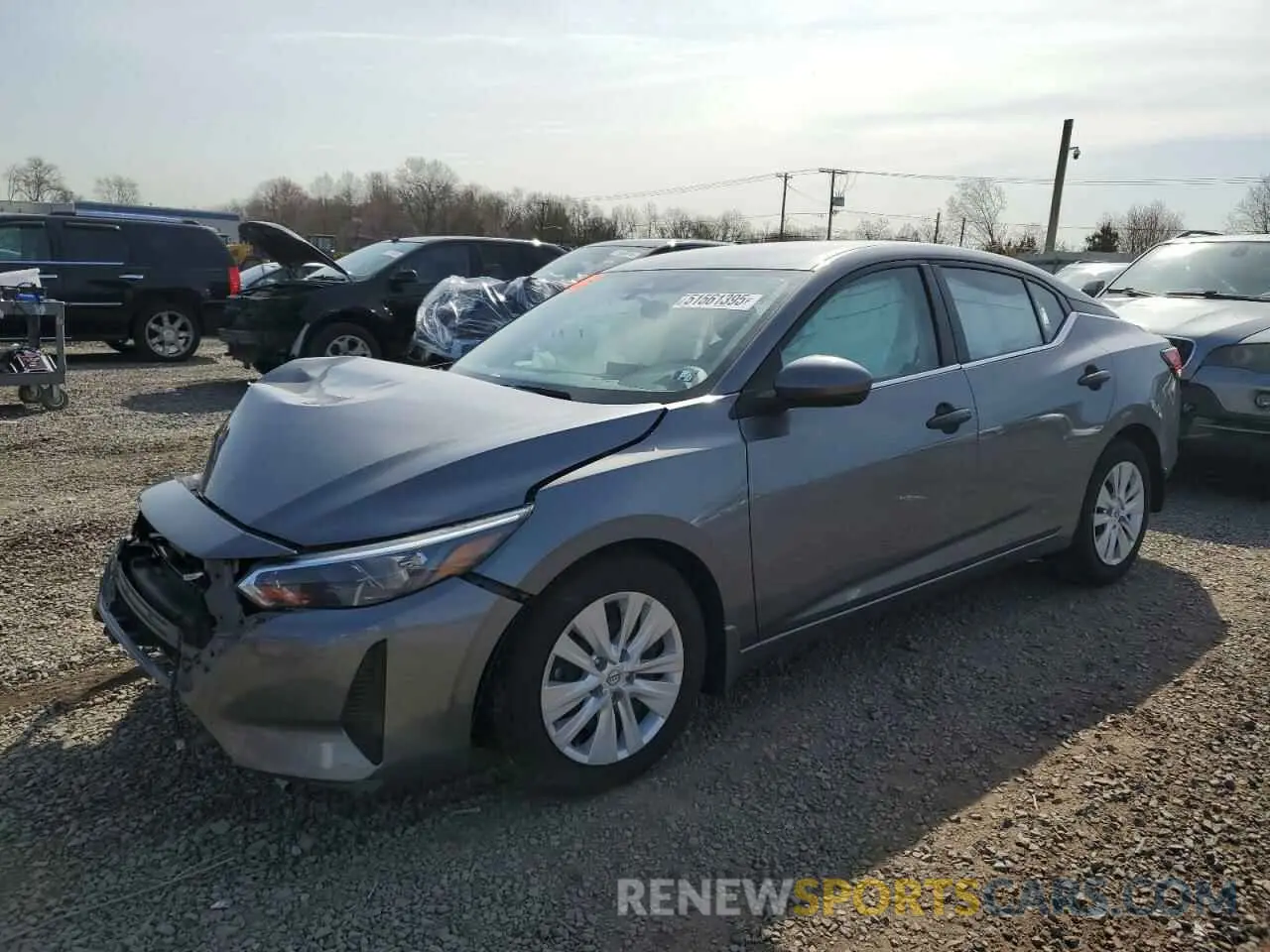 1 Photograph of a damaged car 3N1AB8BV2RY237150 NISSAN SENTRA 2024