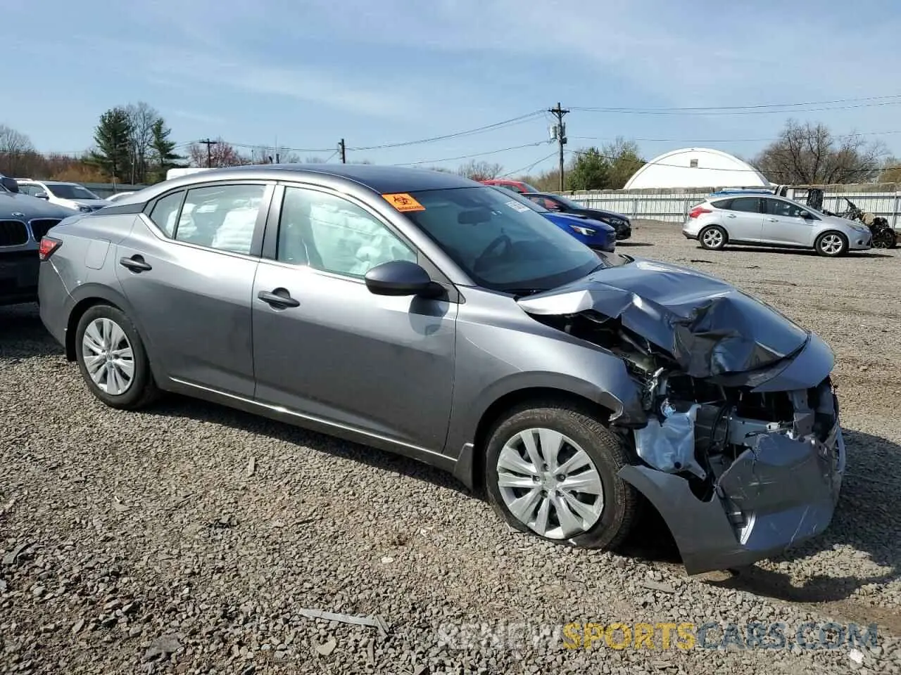 4 Photograph of a damaged car 3N1AB8BV2RY237150 NISSAN SENTRA 2024