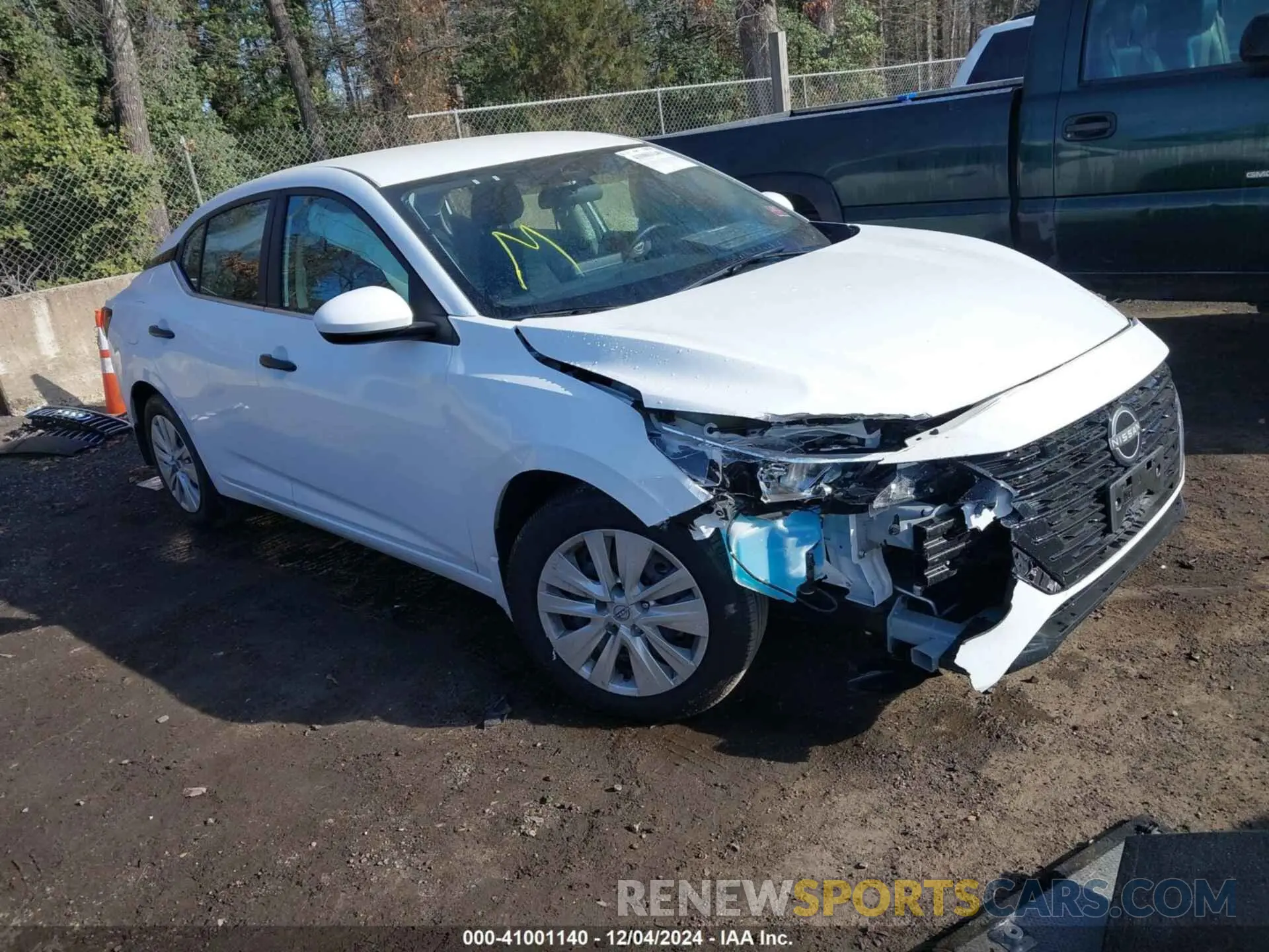 1 Photograph of a damaged car 3N1AB8BV2RY239349 NISSAN SENTRA 2024