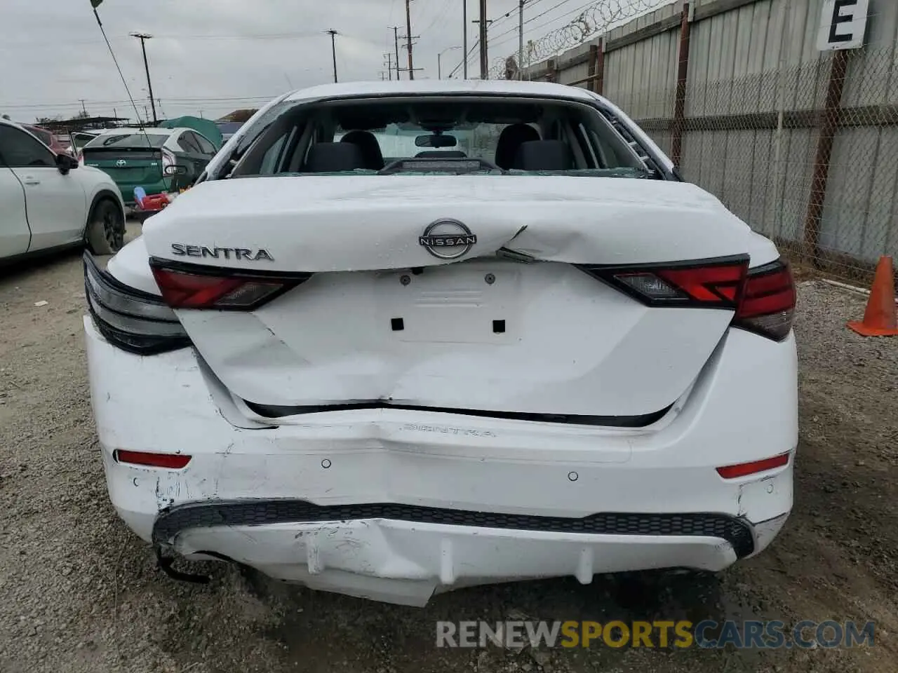 6 Photograph of a damaged car 3N1AB8BV2RY243708 NISSAN SENTRA 2024
