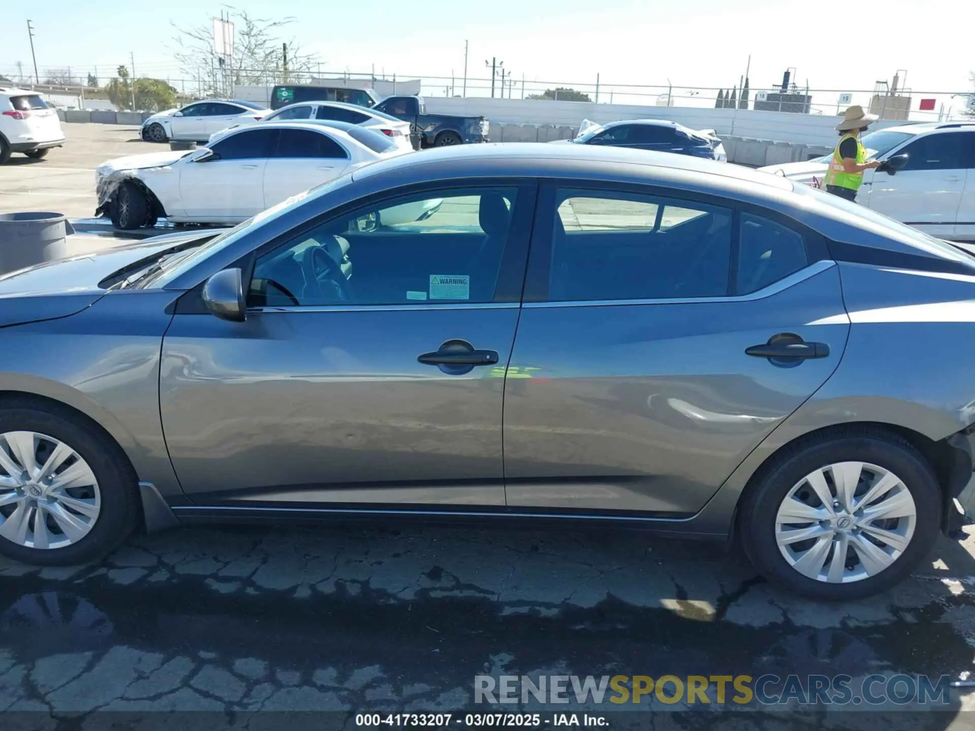 15 Photograph of a damaged car 3N1AB8BV2RY278670 NISSAN SENTRA 2024