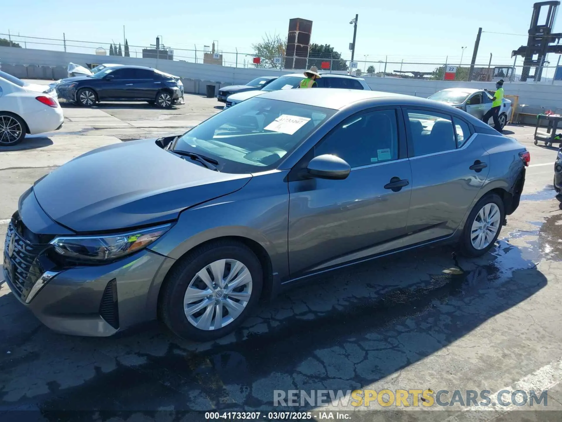 2 Photograph of a damaged car 3N1AB8BV2RY278670 NISSAN SENTRA 2024