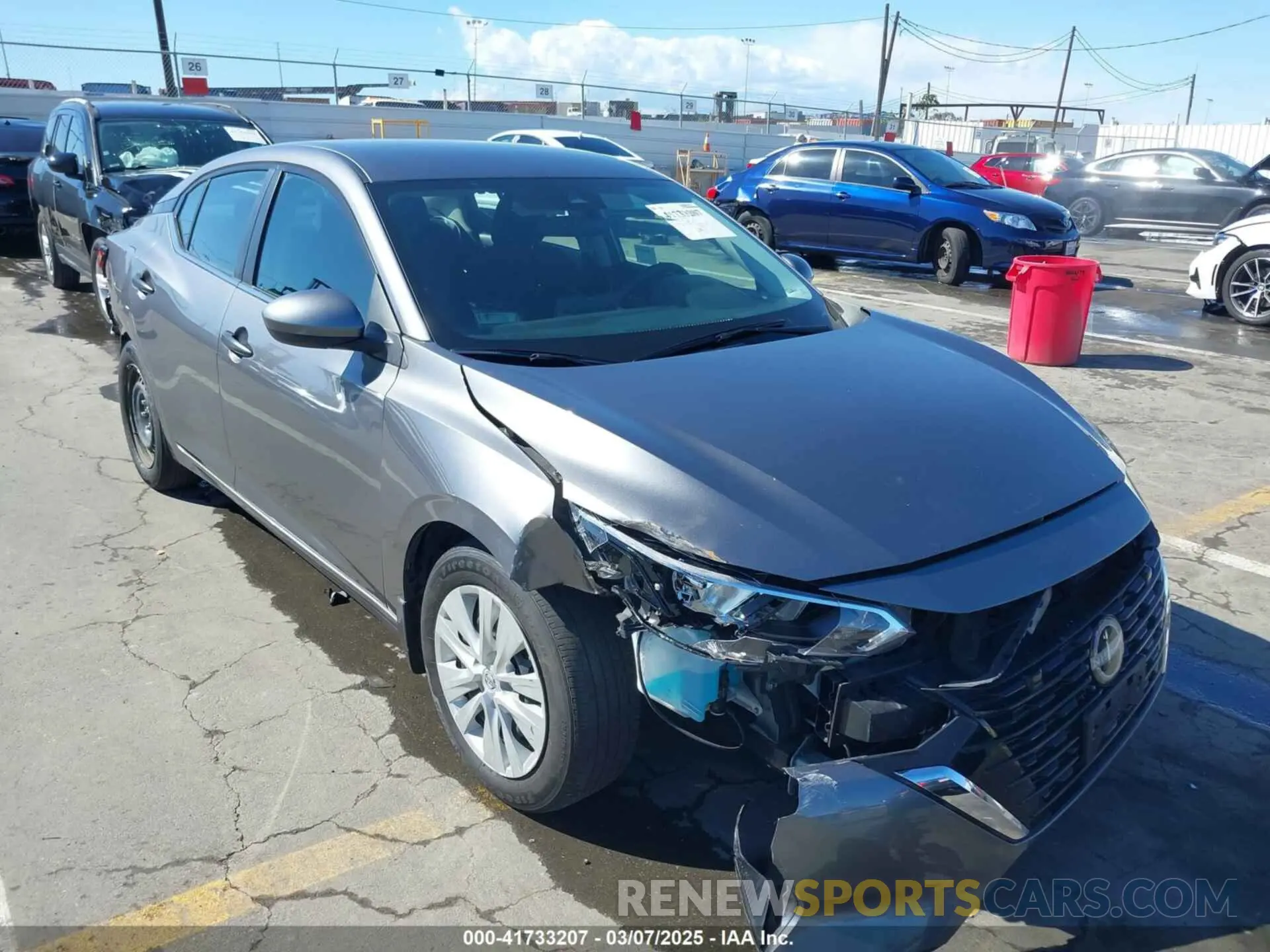 6 Photograph of a damaged car 3N1AB8BV2RY278670 NISSAN SENTRA 2024