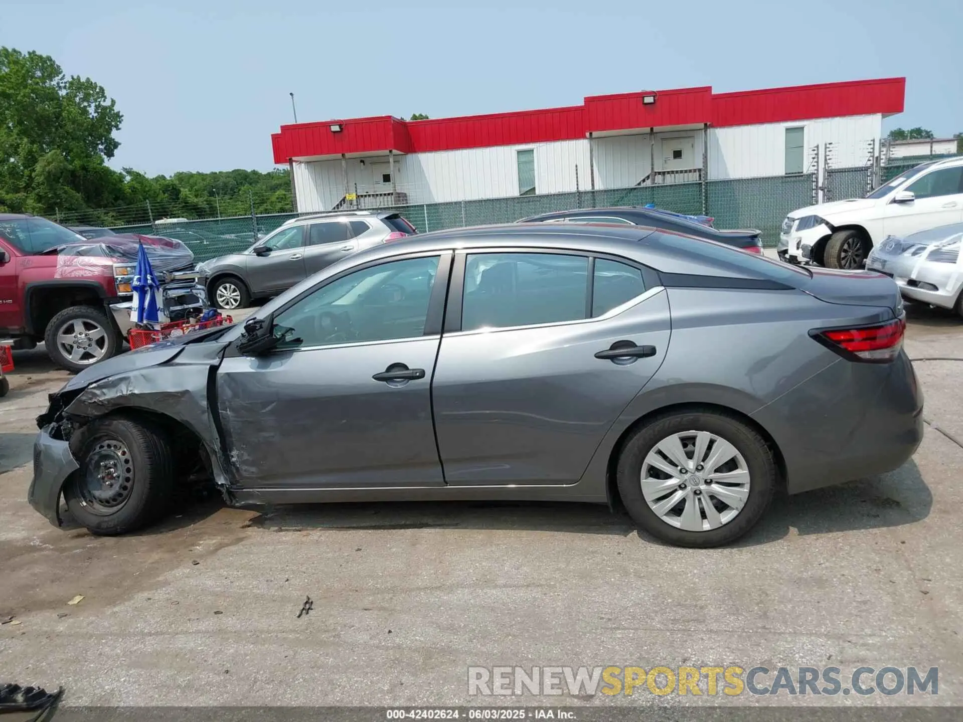 15 Photograph of a damaged car 3N1AB8BV2RY287255 NISSAN SENTRA 2024