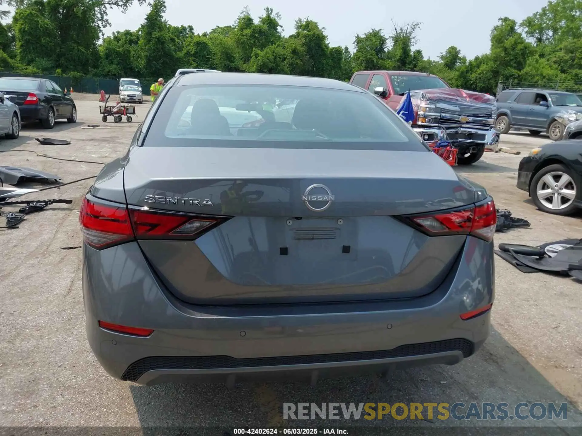 17 Photograph of a damaged car 3N1AB8BV2RY287255 NISSAN SENTRA 2024