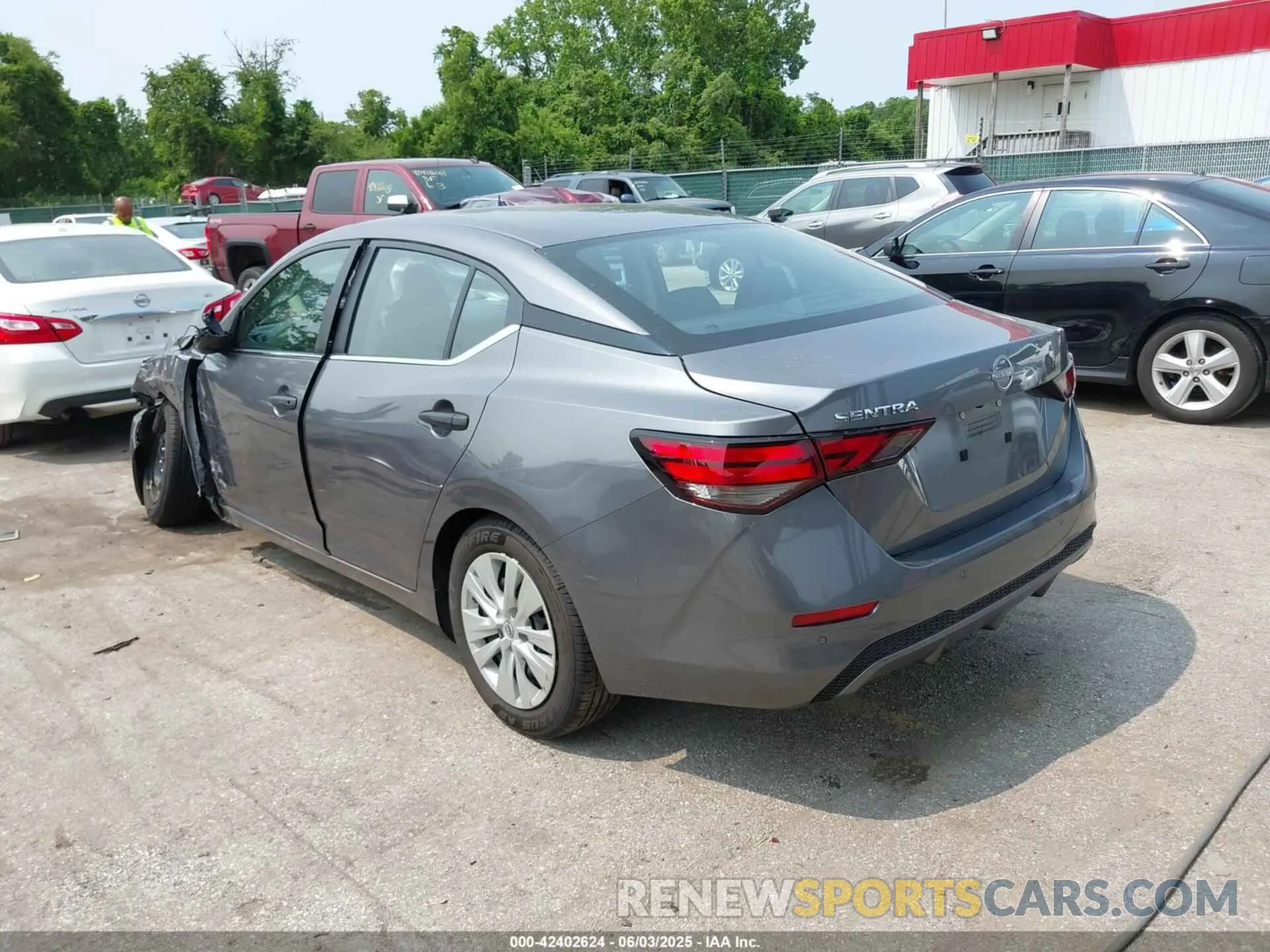3 Photograph of a damaged car 3N1AB8BV2RY287255 NISSAN SENTRA 2024