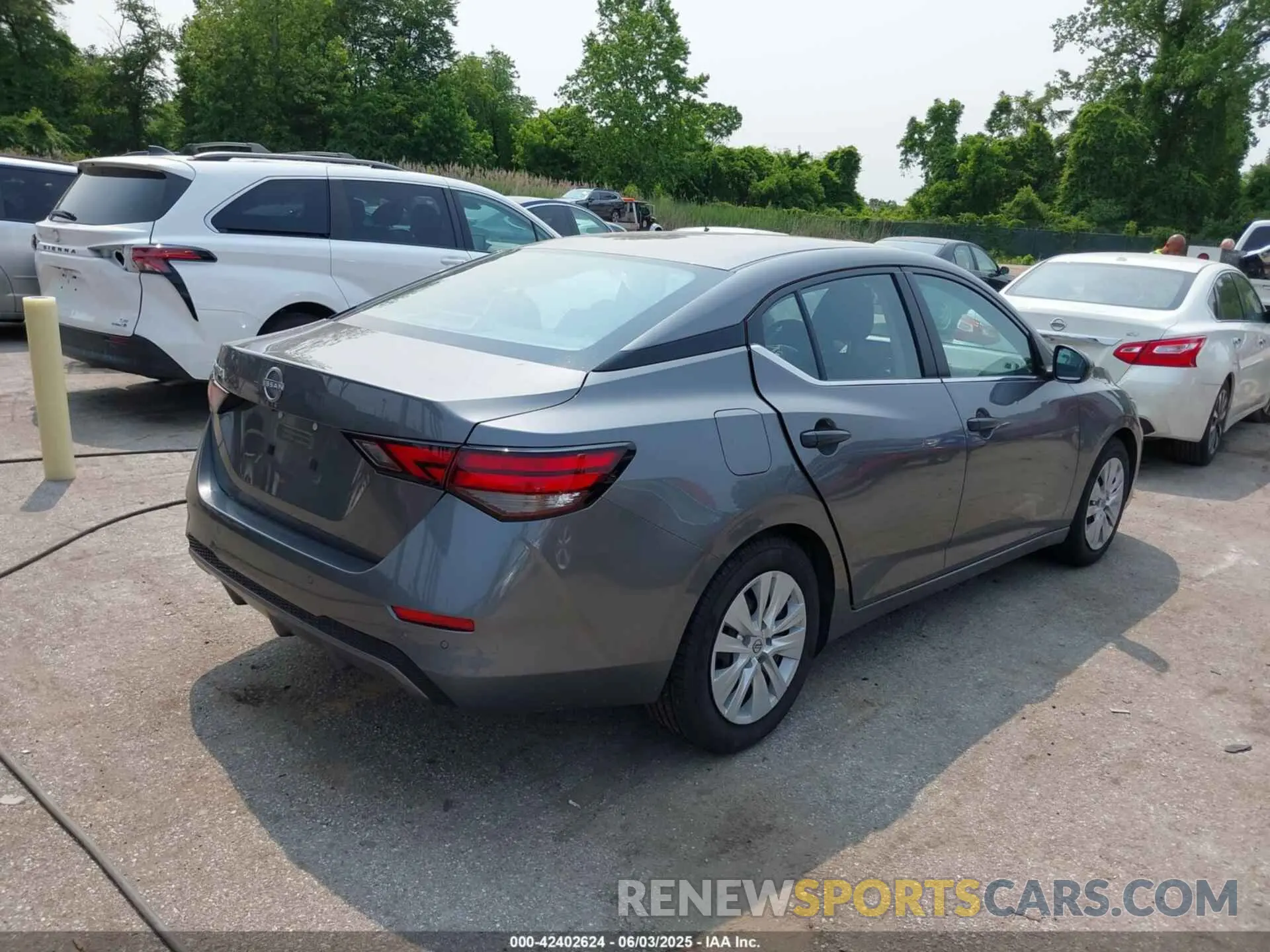 4 Photograph of a damaged car 3N1AB8BV2RY287255 NISSAN SENTRA 2024