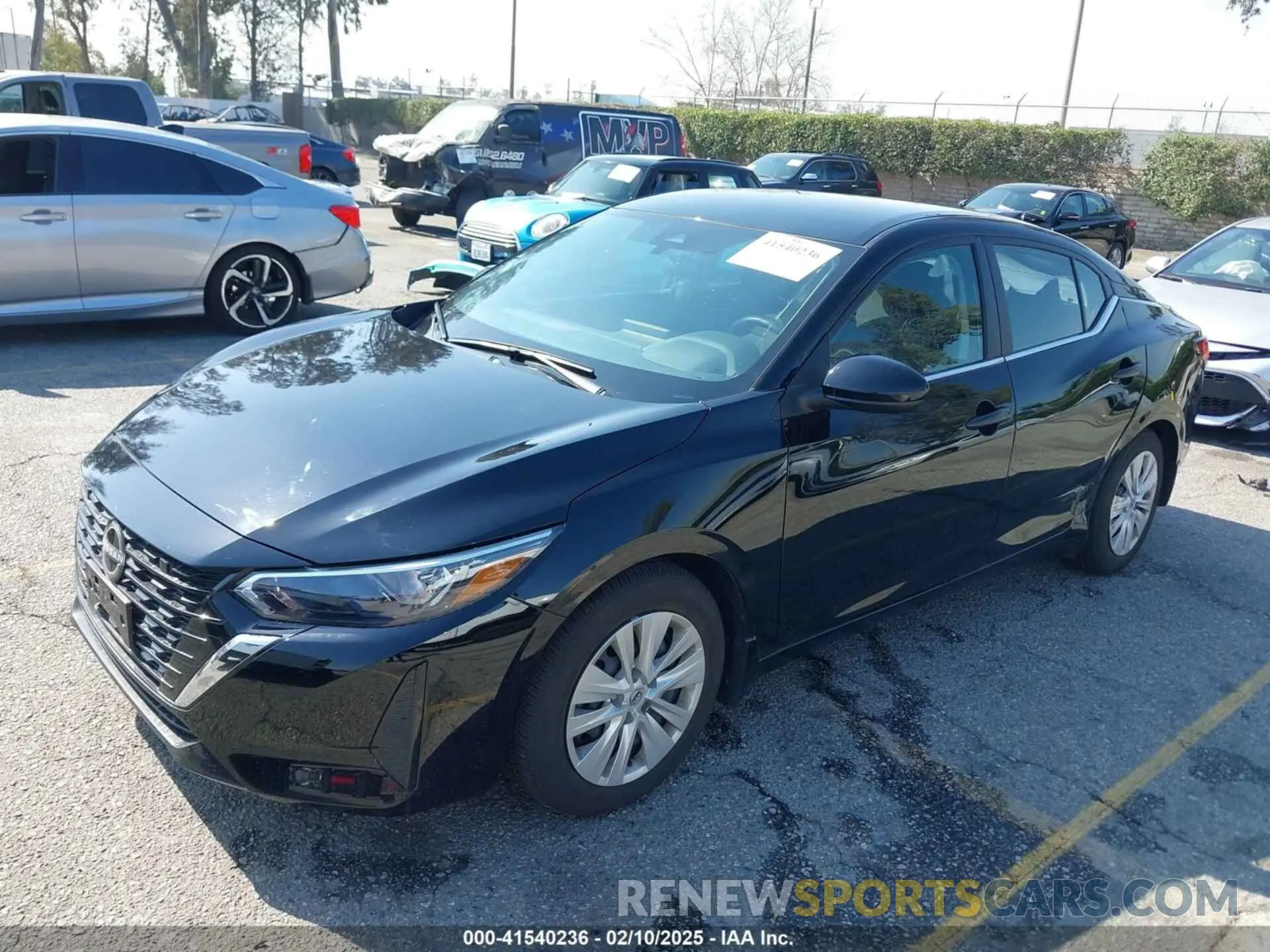 2 Photograph of a damaged car 3N1AB8BV2RY291418 NISSAN SENTRA 2024