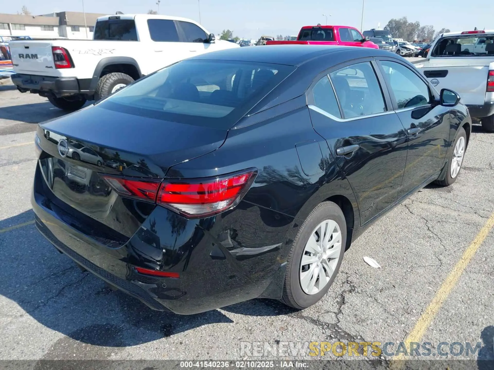 4 Photograph of a damaged car 3N1AB8BV2RY291418 NISSAN SENTRA 2024