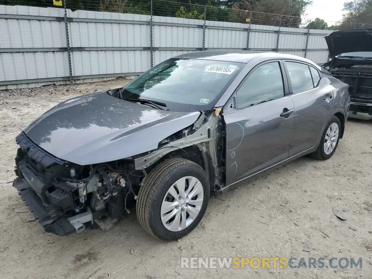 1 Photograph of a damaged car 3N1AB8BV2RY292326 NISSAN SENTRA 2024