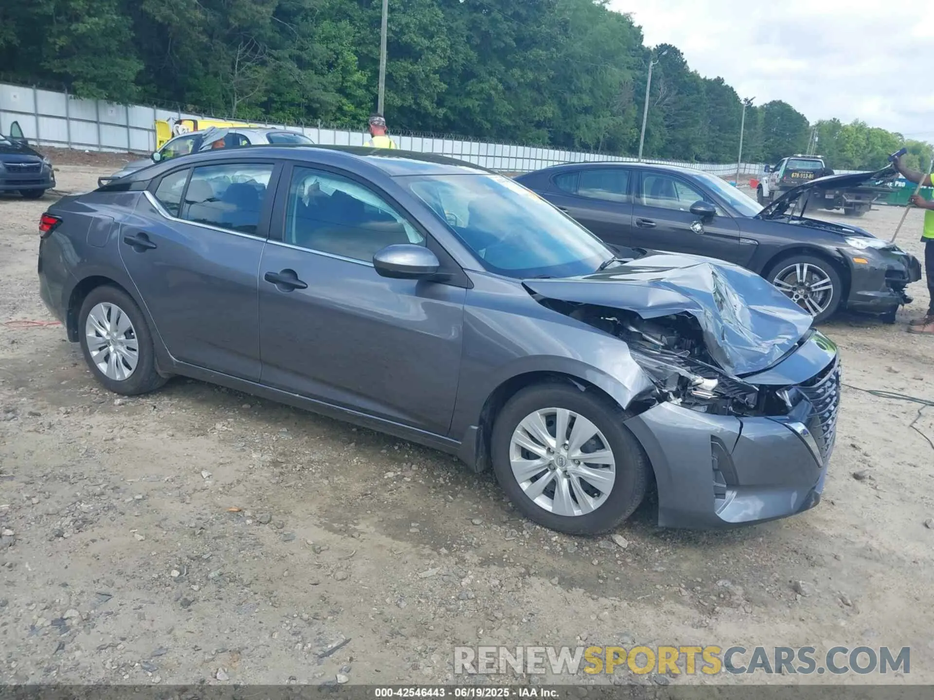 1 Photograph of a damaged car 3N1AB8BV2RY304541 NISSAN SENTRA 2024