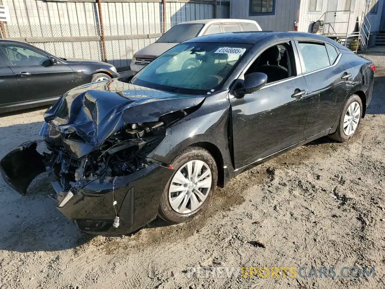 1 Photograph of a damaged car 3N1AB8BV2RY317533 NISSAN SENTRA 2024