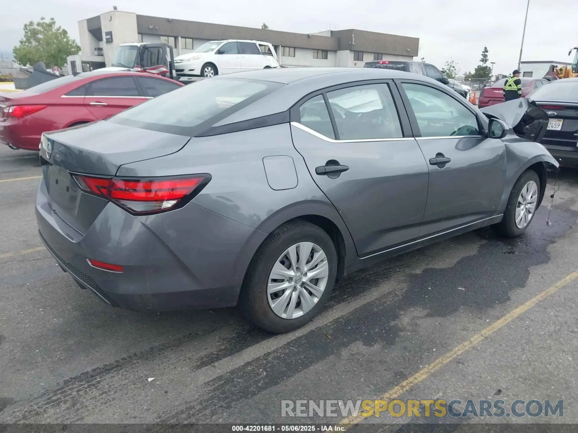 4 Photograph of a damaged car 3N1AB8BV2RY322960 NISSAN SENTRA 2024