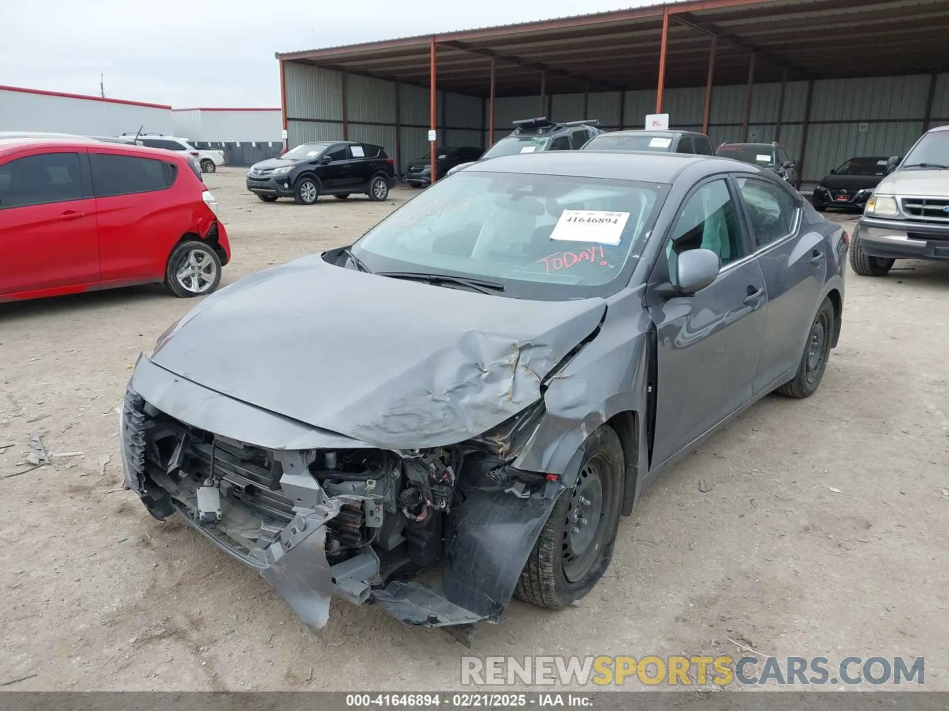 6 Photograph of a damaged car 3N1AB8BV2RY326104 NISSAN SENTRA 2024