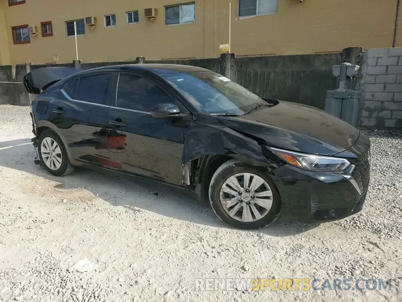 4 Photograph of a damaged car 3N1AB8BV2RY376985 NISSAN SENTRA 2024