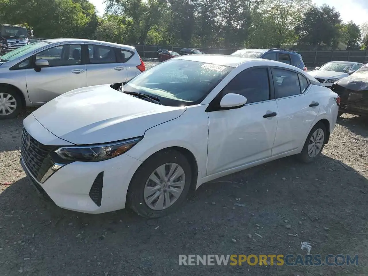 1 Photograph of a damaged car 3N1AB8BV3RY204965 NISSAN SENTRA 2024