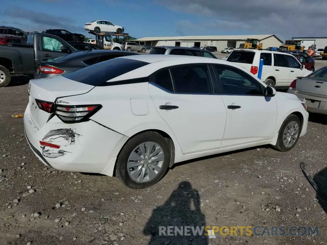 3 Photograph of a damaged car 3N1AB8BV3RY204965 NISSAN SENTRA 2024