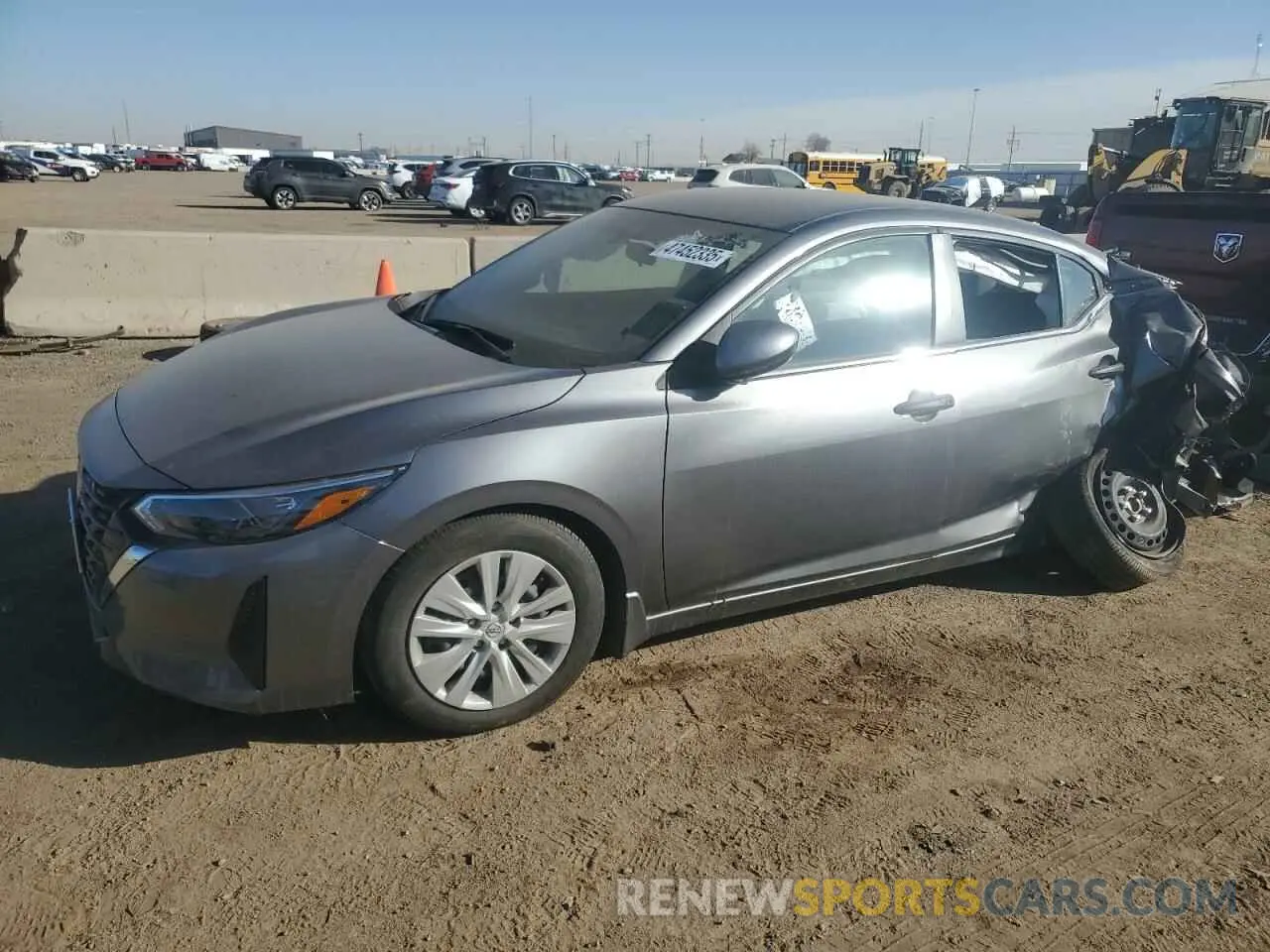 1 Photograph of a damaged car 3N1AB8BV3RY205159 NISSAN SENTRA 2024