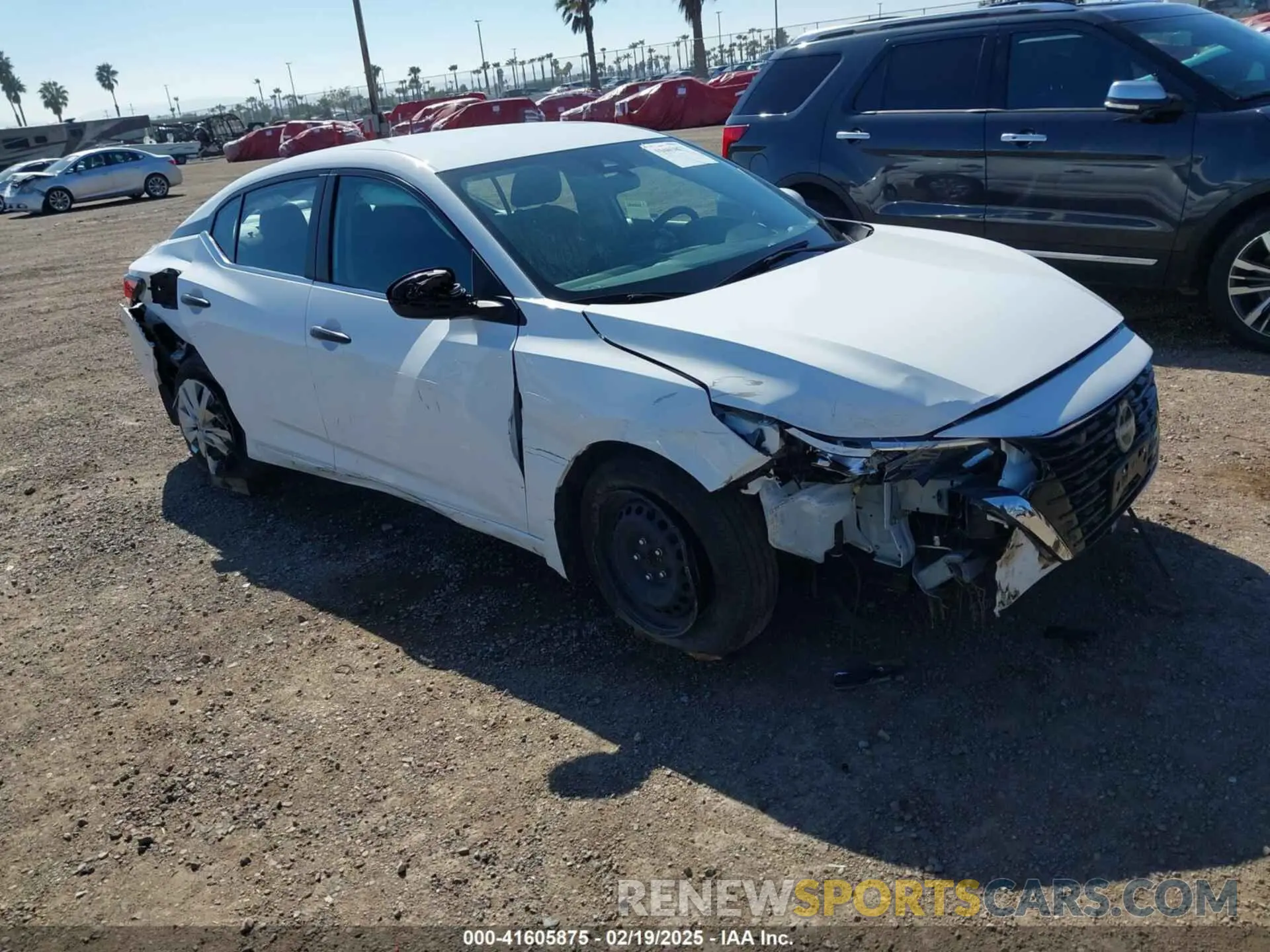 1 Photograph of a damaged car 3N1AB8BV3RY207638 NISSAN SENTRA 2024