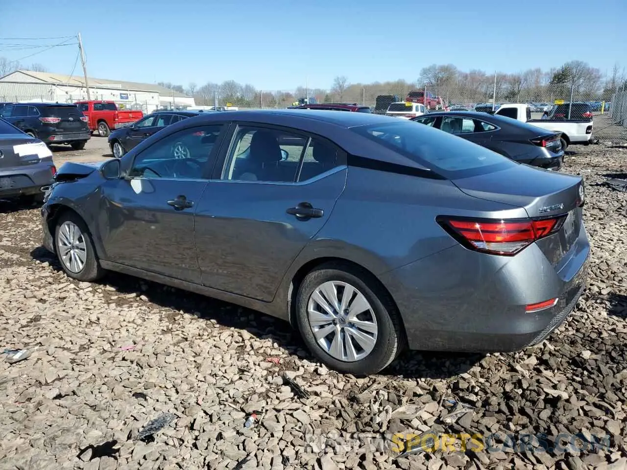 2 Photograph of a damaged car 3N1AB8BV3RY219613 NISSAN SENTRA 2024