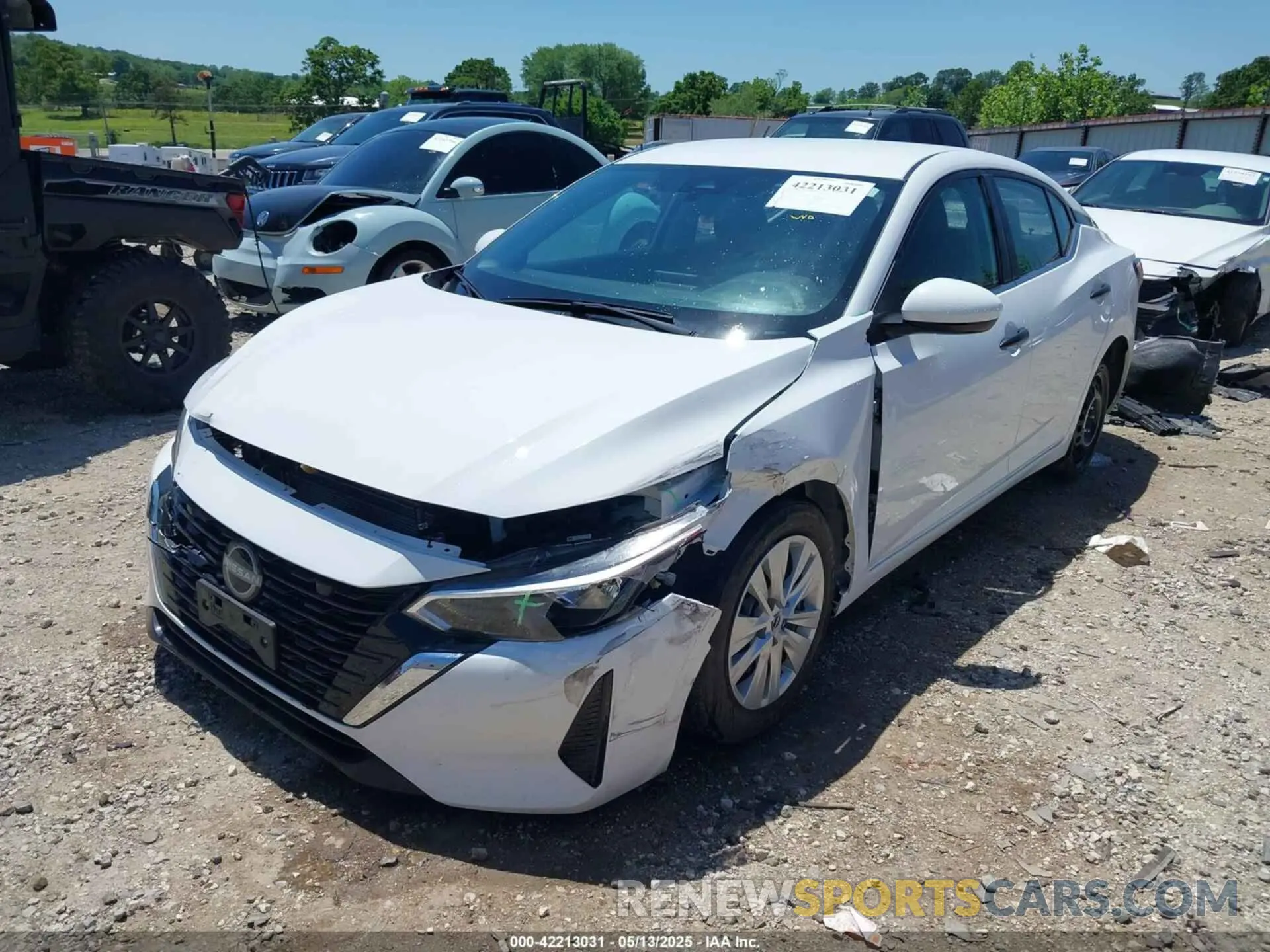 2 Photograph of a damaged car 3N1AB8BV3RY270691 NISSAN SENTRA 2024