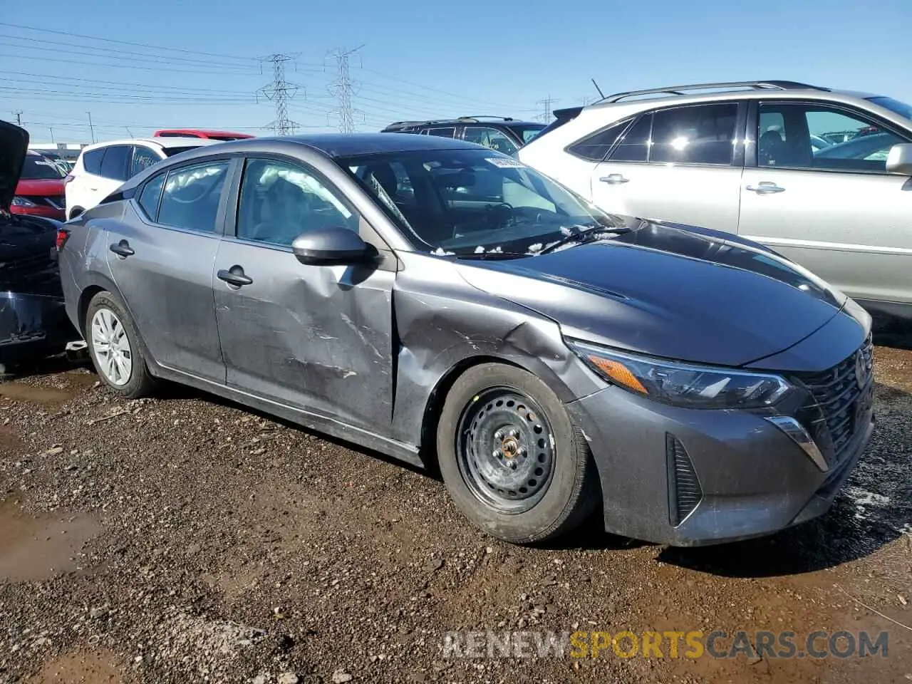 4 Photograph of a damaged car 3N1AB8BV3RY288818 NISSAN SENTRA 2024