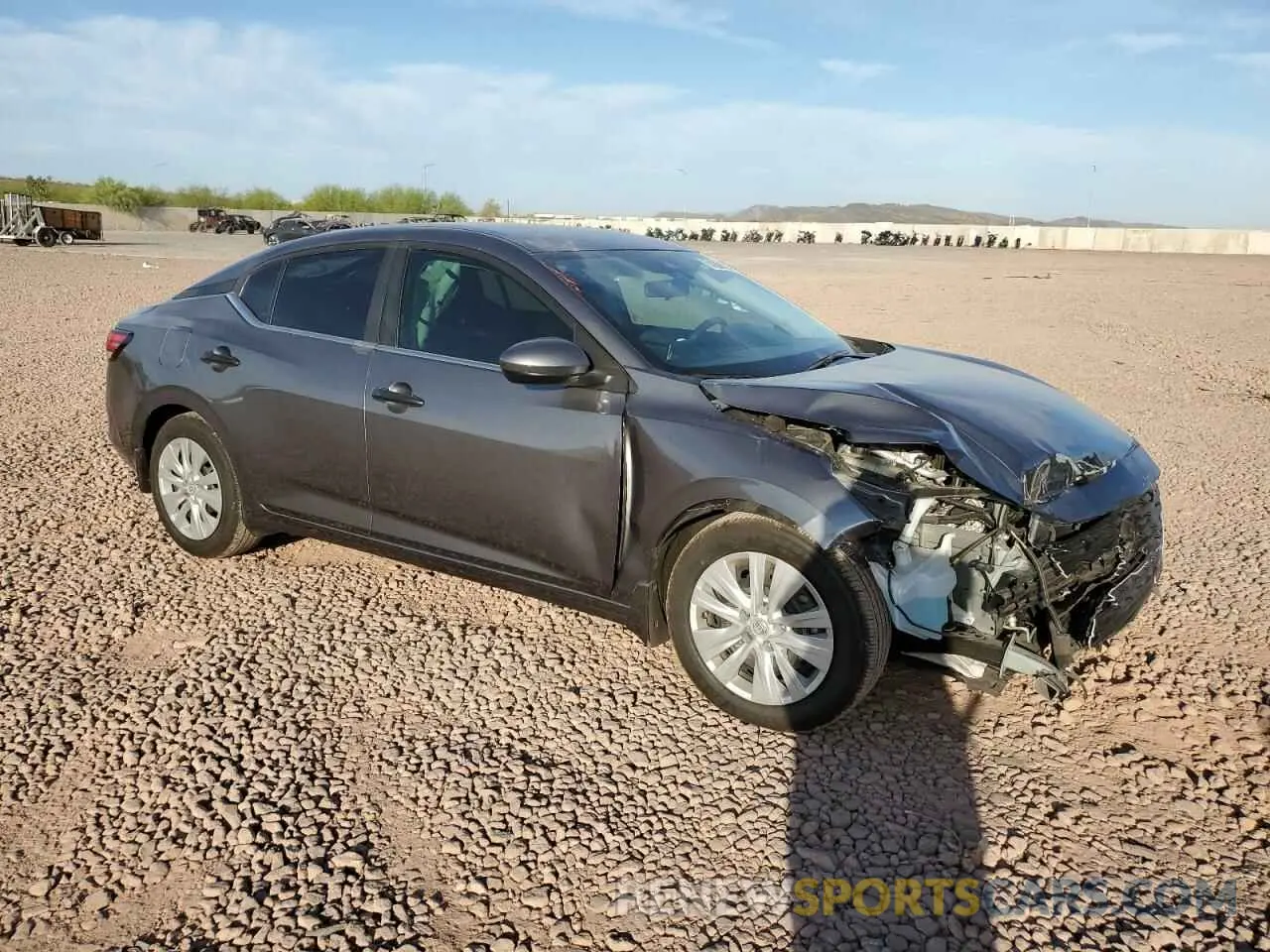 4 Photograph of a damaged car 3N1AB8BV3RY293064 NISSAN SENTRA 2024