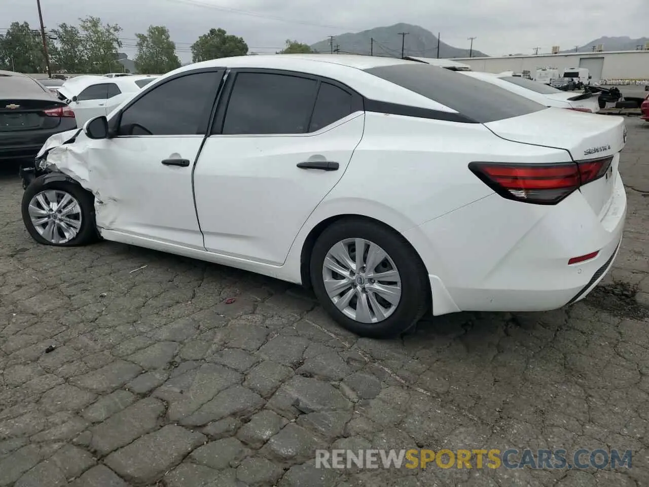 2 Photograph of a damaged car 3N1AB8BV3RY364571 NISSAN SENTRA 2024