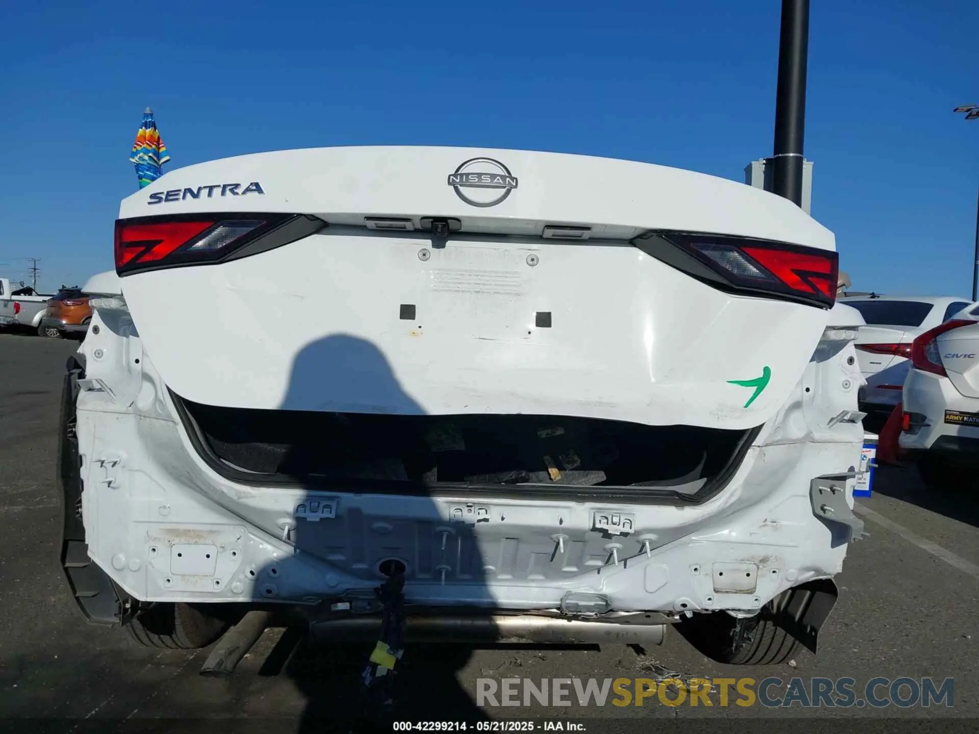 6 Photograph of a damaged car 3N1AB8BV3RY389728 NISSAN SENTRA 2024