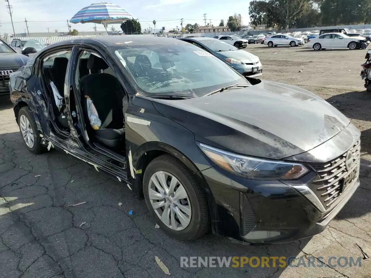 4 Photograph of a damaged car 3N1AB8BV4RY209558 NISSAN SENTRA 2024