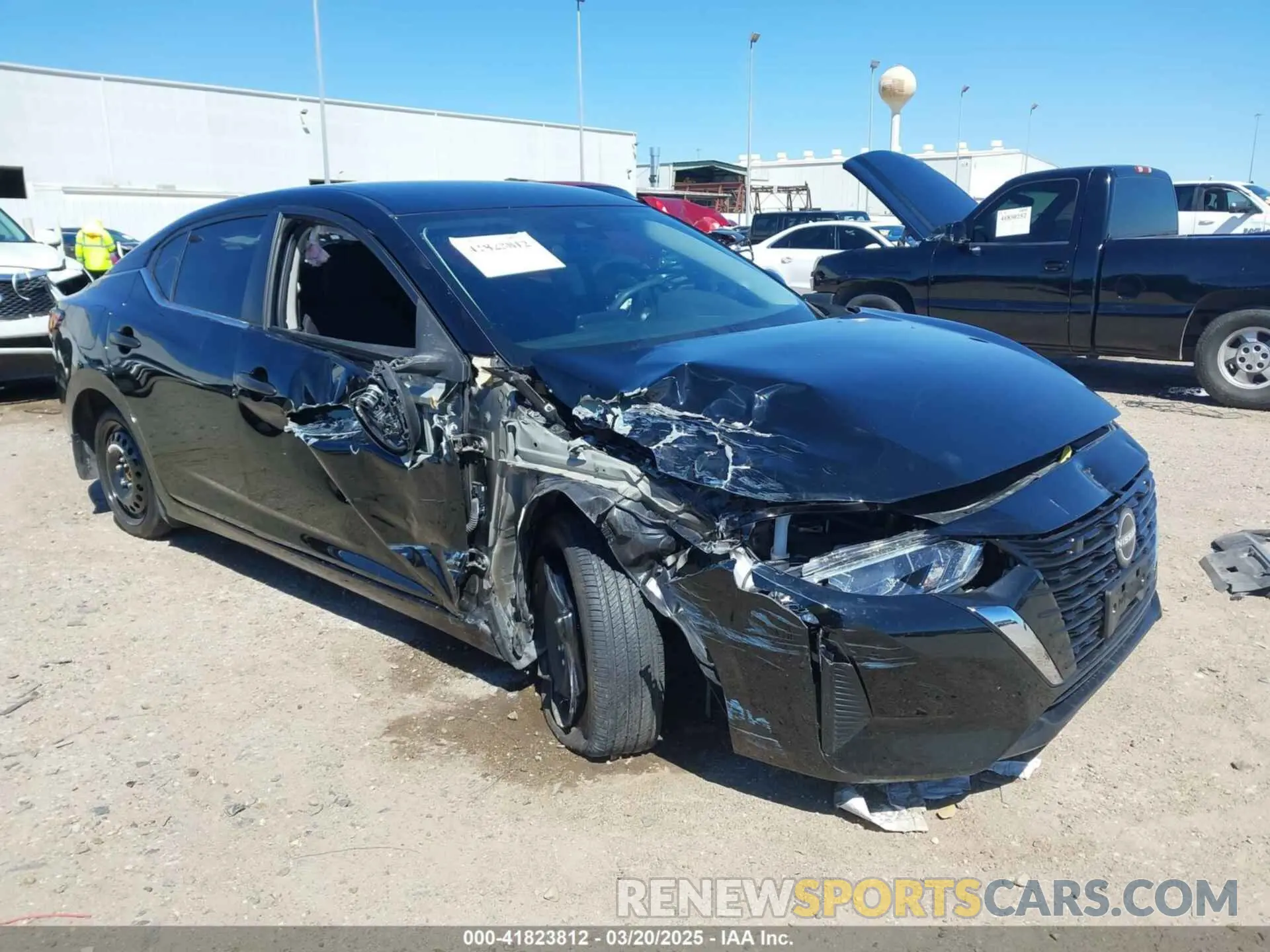 1 Photograph of a damaged car 3N1AB8BV4RY209740 NISSAN SENTRA 2024