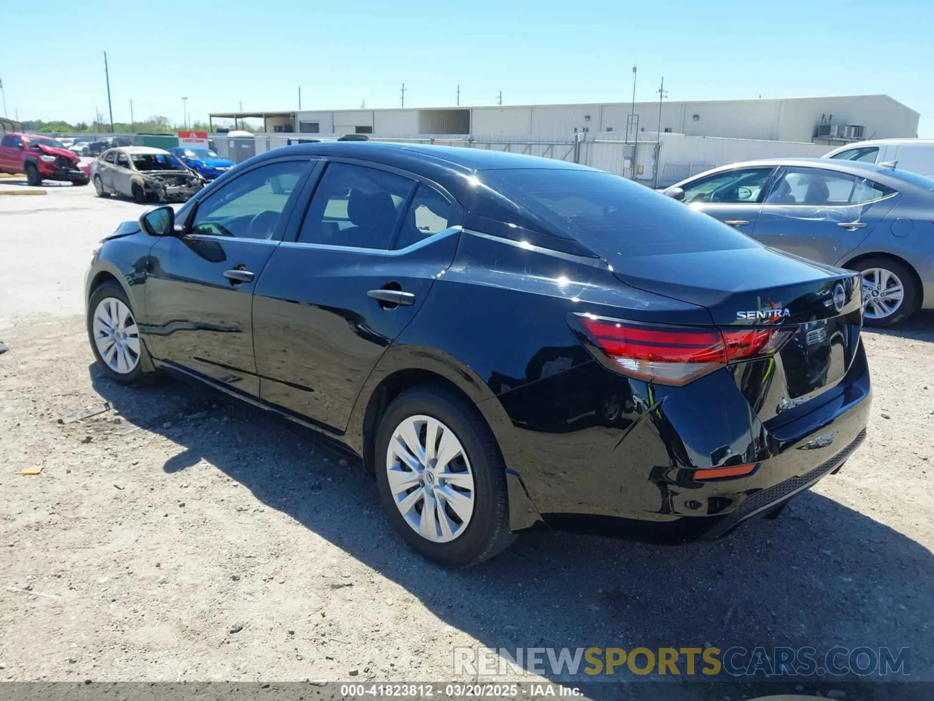 3 Photograph of a damaged car 3N1AB8BV4RY209740 NISSAN SENTRA 2024